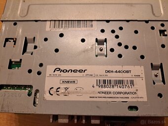 PIONEER DEH- 4400BT Bluetooth - 5