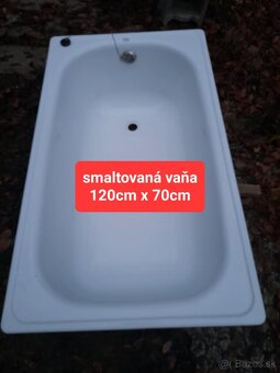 Predám smaltovanú vaňu a 2 umývadlá - 5