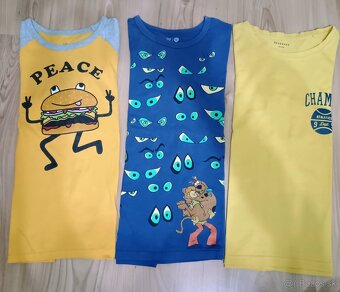 Tričká s dlhým rukávom vek.146 - 5