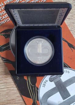 7 kusov 200 Sk proof mince - 5