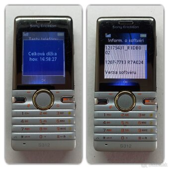 SONY ERICSSON S312 Veľmi zriedkavý model - 5