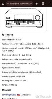 Receiver Aiwa - 5