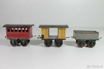 Vintage Märklin koľaj 0 Storchenbein vlaková súprava 1020 vr - 5