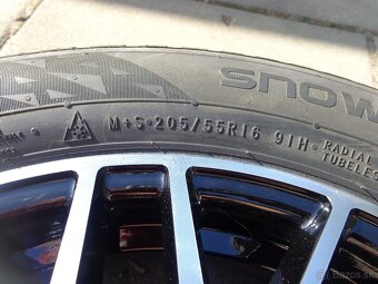 5x114,3 R16 Kia Hyundai Mazda nova zimna sada kolies - 5