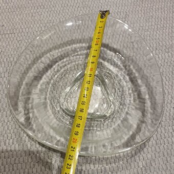 Asymetrická misa z hrubšieho skla - 5