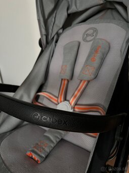 ŠPORTOVÝ KOČÍK Cybex Lava Grey + fusak + taška - 5