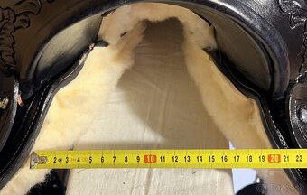 Westernový sedlový komplet 20) černý - 5