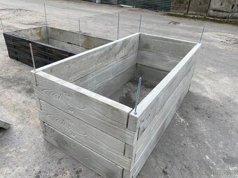 Vyvýšený záhon betónový modul - 5