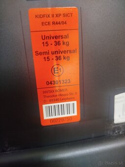 Autosedačka Britax Romer 15-36kg - 5