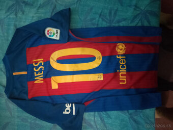 Original Dres Messi FC Barcelona Qatar AirWays Unicef a ŠÁL - 5