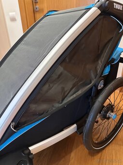Thule Chariot Sport 1 blue + rumning set - 5
