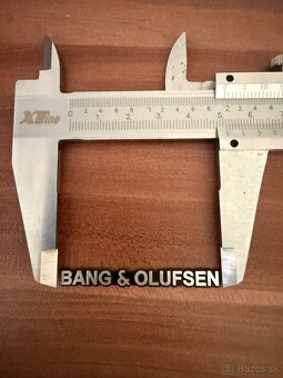 BANG & OLUFSEN NÁLEPKY HLINNÍKOVÉ SADA 10Ks - 5