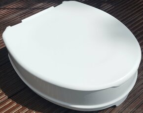 WC zvyšovač - nadstavec (10 cm, max. 185 kg) - 5