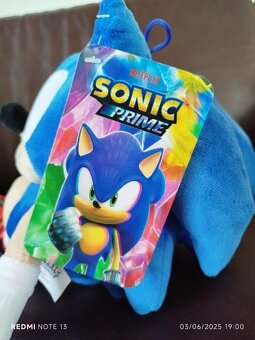 Krásny ježko Sonic 30cm - nový s visačkou - 5
