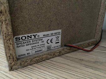 Sony HCD-SBT20 systém plus reproduktory - 5