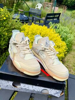 Jordan Retro 4 Off-White Sail | 1:1 | Veľkosť 43 EU - 5