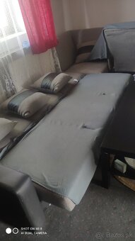 Predám rozťahovaciu sedacku v tváre L - 5
