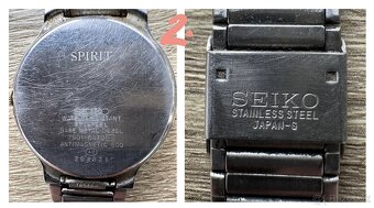 Hodinky XoXo, Seiko-spirit,Jieersi a nemecké - 5