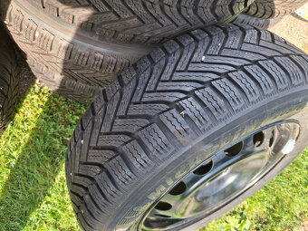 plechové disky 5x108 peugeot/citroen + 205/60 r16 michelin - 5