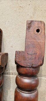 Starý masívny stôl - 5