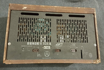 Staré retro rádio Tesla Rondo II, 528A - 5