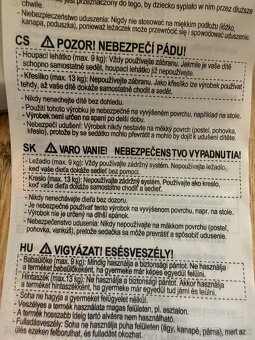 Babybjorn lehátko plus hrázdička na hranie - 5