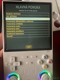 Retro herná konzola R36 Ultra -sk menu - 5