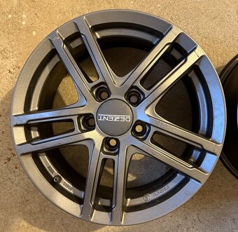 Hliníkové disky -DEZENT TZ graphite - R16 - 5X112 - 5