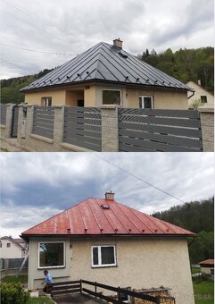 🏠🎨🔥Nátery striech. Nateranie striech . Maľovanie striech - 5