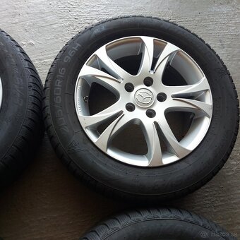 16"Elektróny originál Mazda 3 Mazda 6 5x114,3 zimné - 5