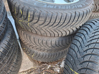 ALU disky 4x108 peugeot citroen + zimné 185/65 r15 michelin - 5