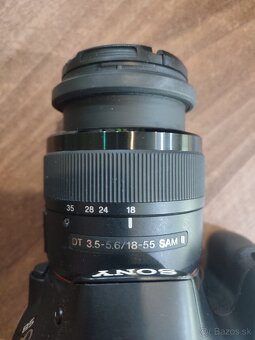 zrkadlovka Sony SLT-A58 +objektív 18-55 - 5