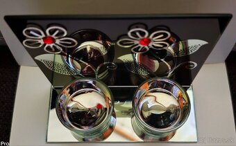 Nový sklenený svietnik. - 5