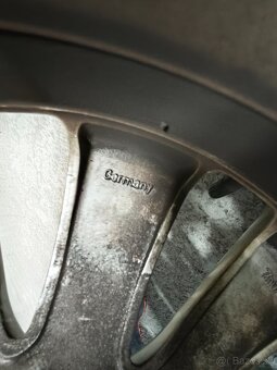 Alu disky 5x105 r17 Opel Mokka zimné pneumatiky 215/60 r17 - 5