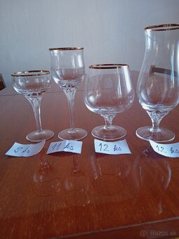 Poháre sklenené - 5