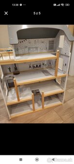 Drevený domček pre bábiky - 5