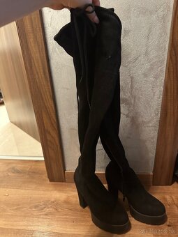 Čižmy na opatku a platforme - 5