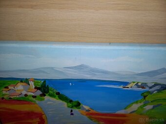 Ručne maľovaný obraz Toskánsko - 5