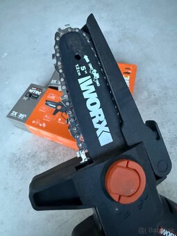 reťazová píla WORX 20V aku - 5