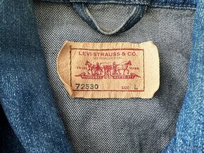 Pánska džínsová bunda LEVIS - veľkosť L - 5