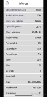 Elektrická kolobežka Sencor - 5