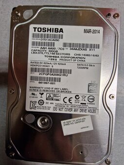 rozne hdd od 80GB - 750GB - 5