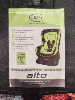 Autosedačka 4BABY Alto - 5