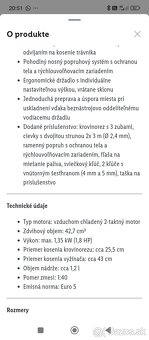 Vyžínač, krovinorez Parkside, NOVÝ - 5