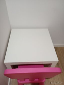 IKEA stolík a mamut stolička - 5