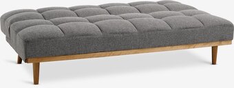 Svetlosivá rozkladacia pohovka - 5