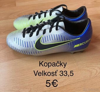 Detské kopačky,halovky a turfy - 5
