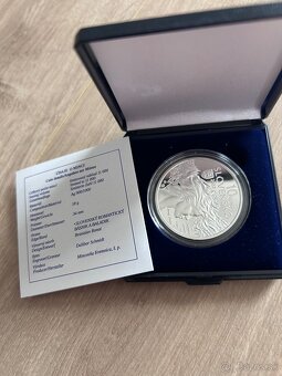 Proof strieborné mince - 5