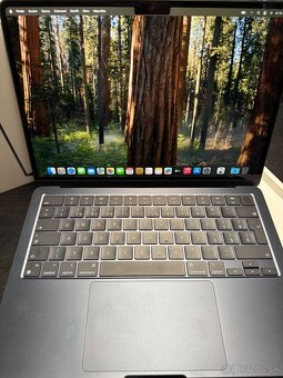 Nový Macbook Air M2 8/256GB Midnight, komplet, záruka - 5