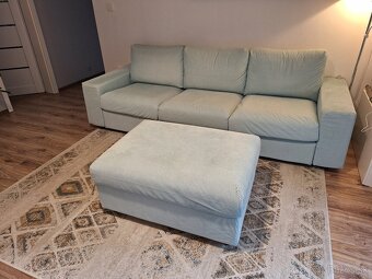 Trojsedačka VIMLE + taburet -  IKEA - 5